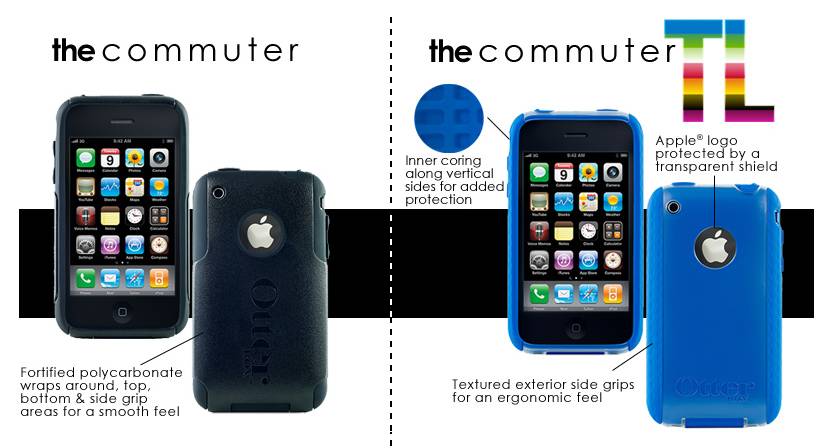 Otterbox Commuter and Commuter TL Colors for iPhone 3G &3Gs Review