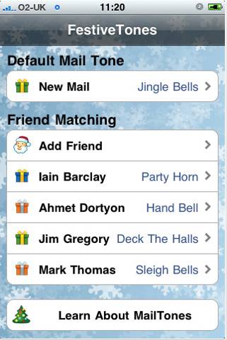 Quick Review: Festive Tones for iPhone