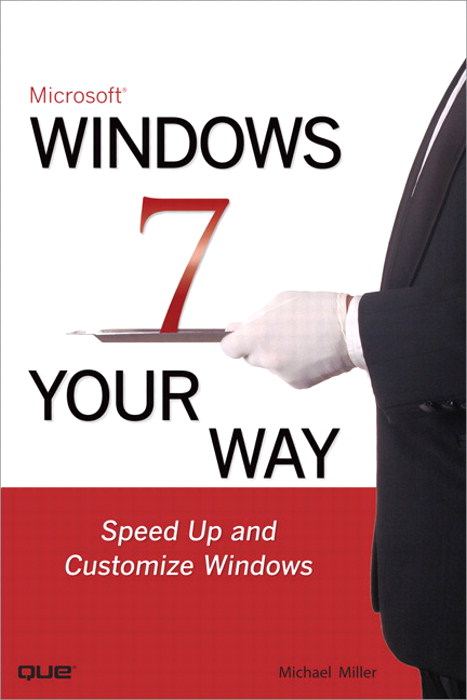 Que Publishing Releases Windows 7 Your Way by Michael Miller