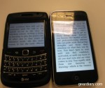 Kindle for BlackBerry Review