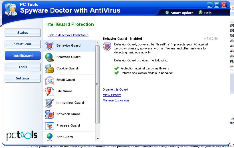PC Tools Spyware Doctor with Antivirus Review