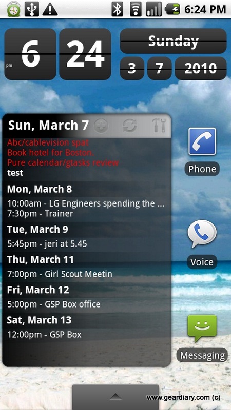 Manage Your Agenda on Android