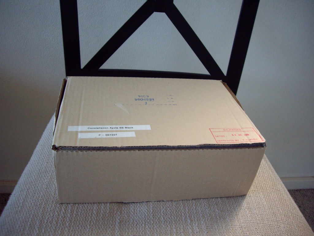 Vertu Ayxta Unboxing Plain Box
