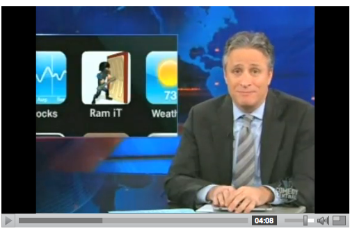 The Daily Show On GizmoGate... A Few Days Late