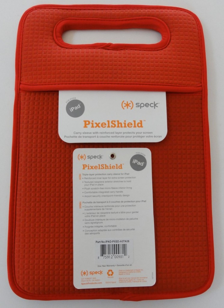 And The First iPad Case To Arrive For Review... The Speck PixelShield