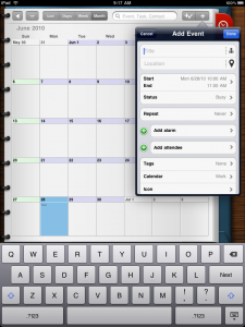 Pocket Informant HD for iPad- A Gear Diary Sneak Peak