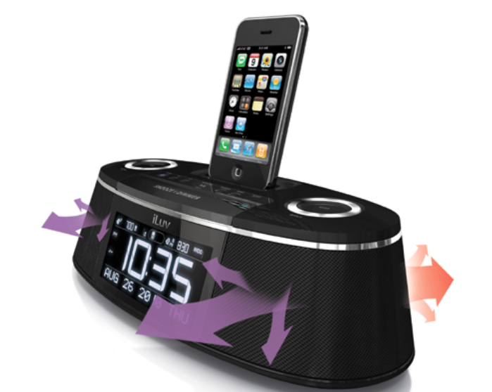 Review: iLuv iMM178 Vibe Plus- Dual Alarm Clock w/Bed Speaker Shaker for iPhone
