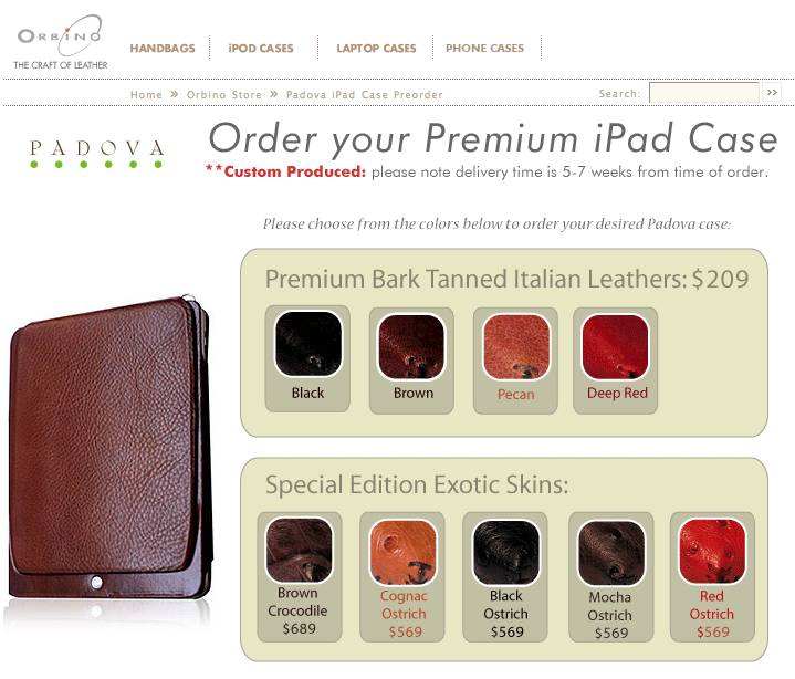 The Orbino Padova Case for the Apple iPad Review 15 The Orbino Padova Case for the Apple iPad Review