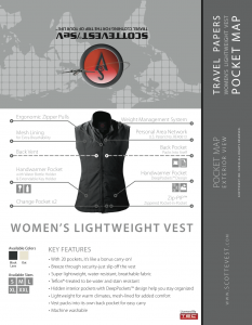 An Exclusive First Look at the Newest SCOTTEVEST Women’s Items: the Women’s Lightweight Vest and the Go2 Jacket