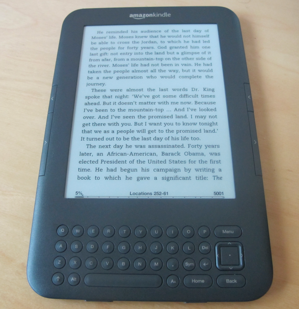 An Open Letter to Amazon Regarding the Kindle 3