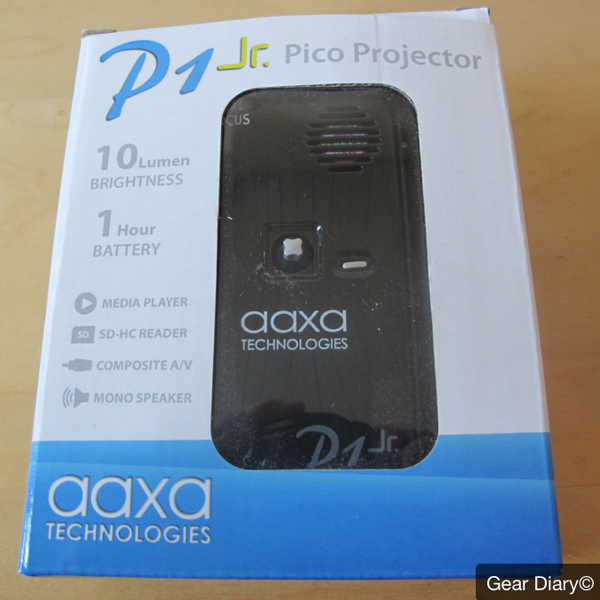 AAXA P1 Jr. LCOS Pico Projector Review