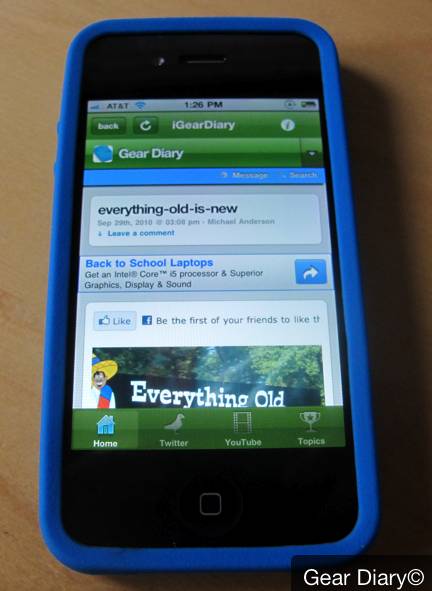 iPhone 4 Case Review- XtremeMac TuffWrap