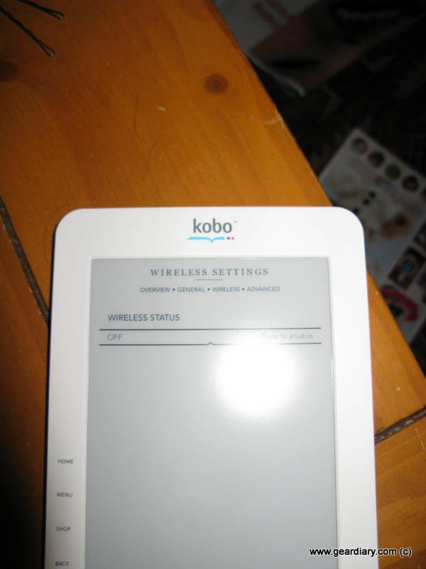 The Kobo WiFi eReader Review