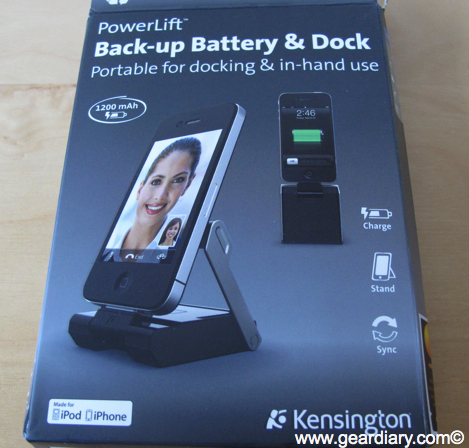 Review: Kensington PowerLift Back-Up Battery, Dock and Stand