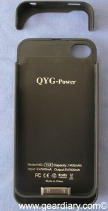 iPhone Accessory Review: QYG-Power iPhone 4 Power Pack from USB Fever