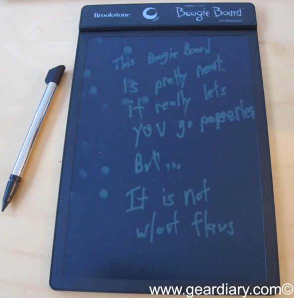 Review: Boogie Board LCD Writing Tablet: Go Paperless