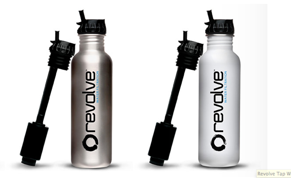 Drink Clean Water, Become a Solid Citizen with the Revolve Tap Water Filter Bottle