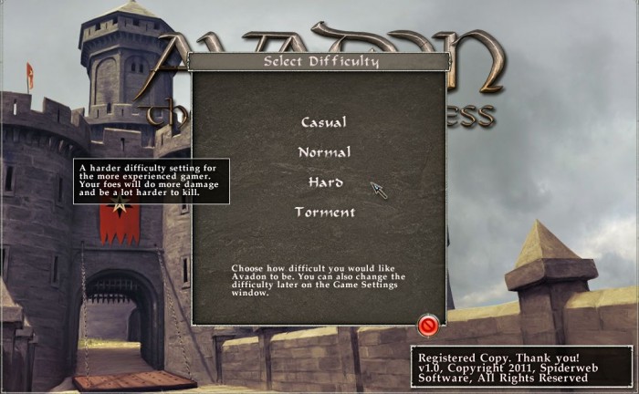 games like avadon the black fortress