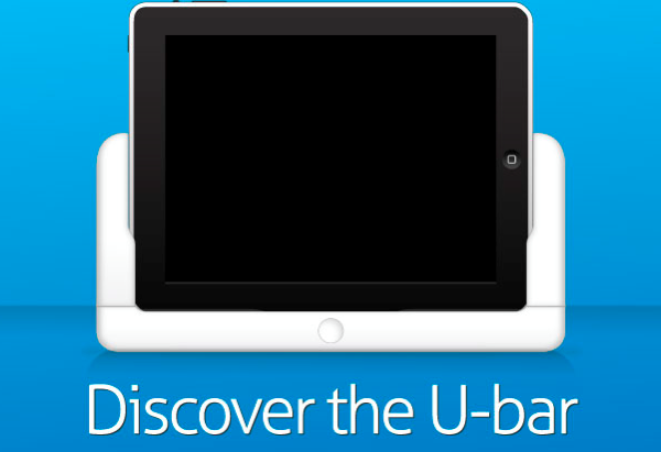 U-Bar- Mounts Your iPad 2 on the Wall and a Whole Lot More