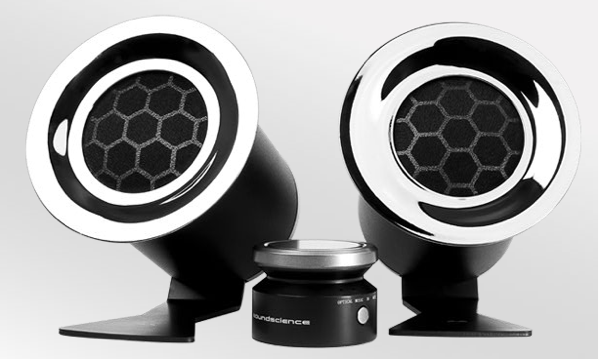 Antec Enters the Home Audio Business with SoundScience rockus 3D | 2.1 Speaker System
