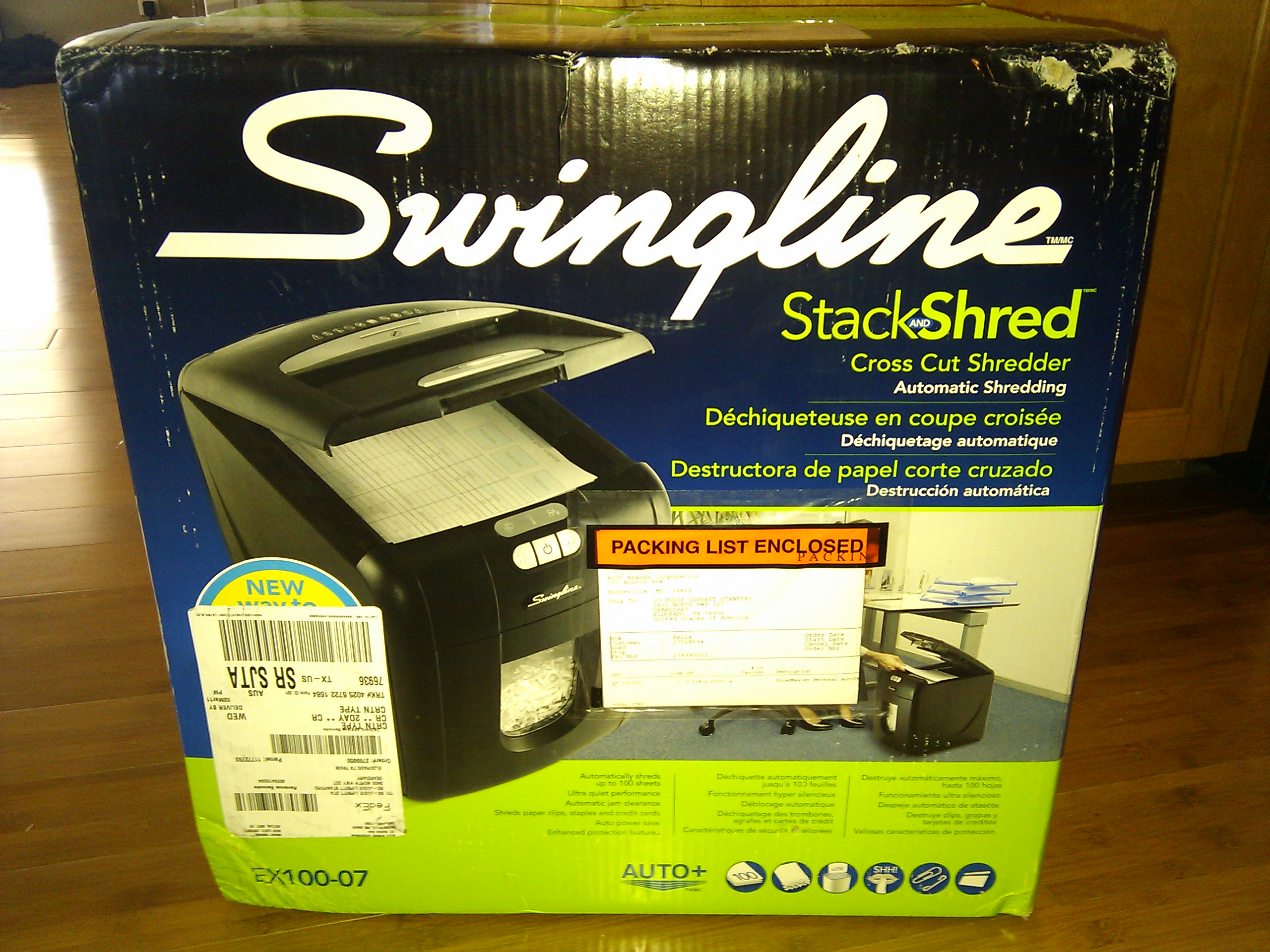 The Swingline Stack-and-Shred Has Arrived!