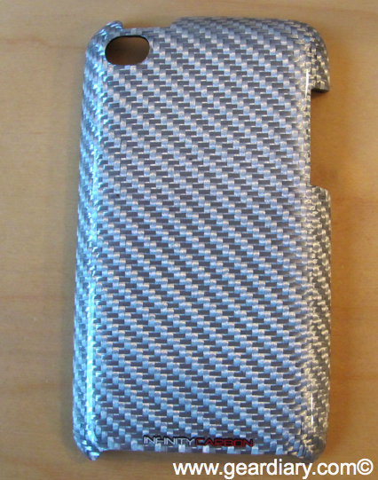 iPod Touch 4th Generation Accessory Review: Infinity Carbon Texalium Silver Case
