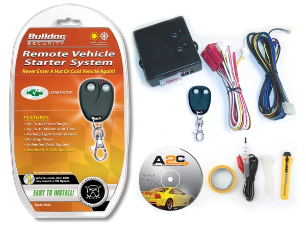 Bulldog Security's Automotive Remote Starts and Secures Your Car