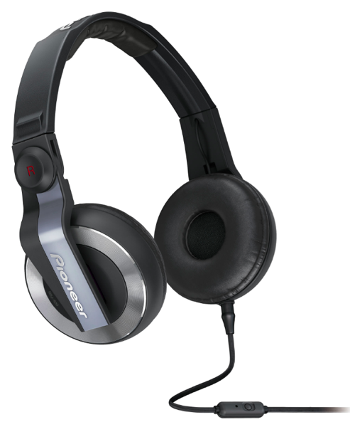 Pioneer HDJ-500T-K DJ Headphones Great for Listening and Handsfree Calling Too!