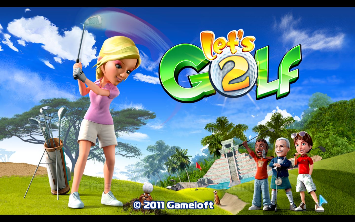 Mac Game Review: Let's Golf 2