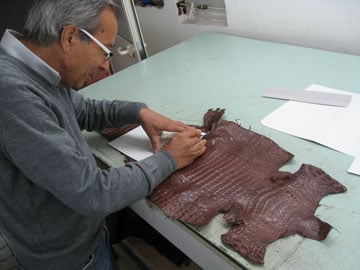 Production on Judie's One-of-a-Kind Orbino Padova Case for the iPad 2 Begins