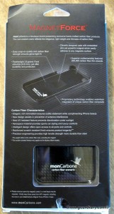 iPhone 4 Gear Review: monCarbone Magnet Force Carbon Fiber Case