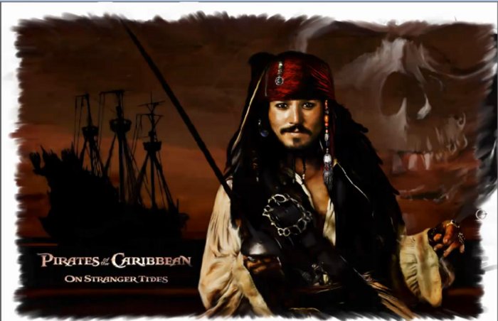 Speed Painting Jack Sparrow