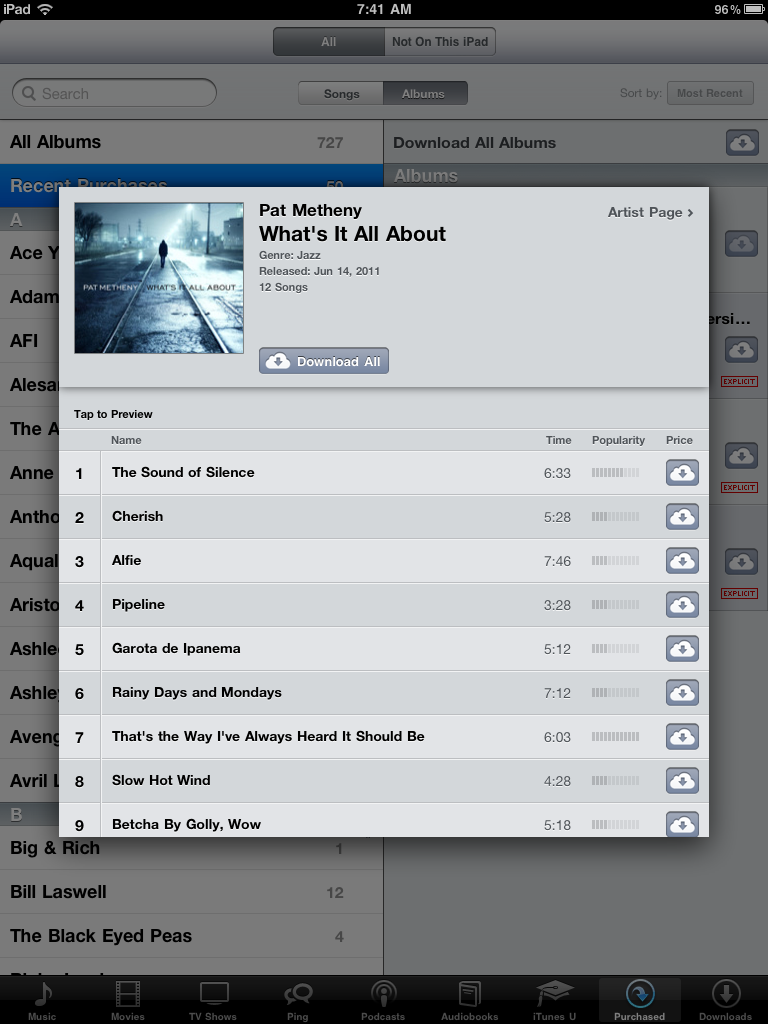 Music Diary Notes: I <3 iTunes in the Cloud