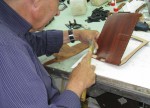 Production on Judie’s One-of-a-Kind Orbino Padova Case for the iPad 2 Finishing Up