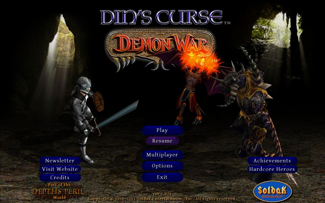Mac Pc Game Review Din S Curse Demon War Pc Mac Rpg 11