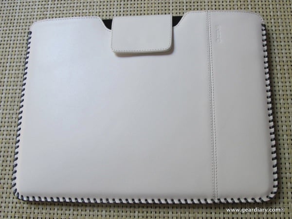 iPad 2 Case Review: ZENUS iPad 2 Leather Case 'Prestige' HandCraft Stitch Pouch Series