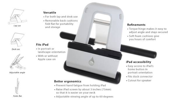 iPad Accessory Review: Rain Design iRest for iPad and iPad 2