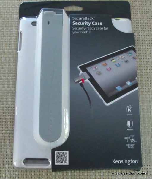 iPad 2 Accessory- Kensington's SecureBack Security Case
