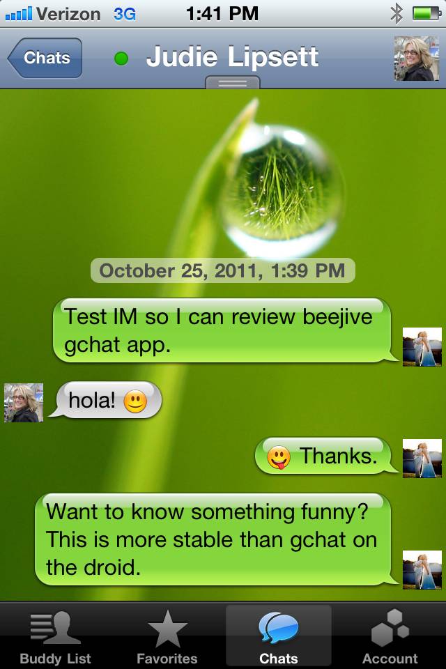 BeejiveIM for GTalk iOS App Review 5 BeejiveIM for GTalk iOS App Review