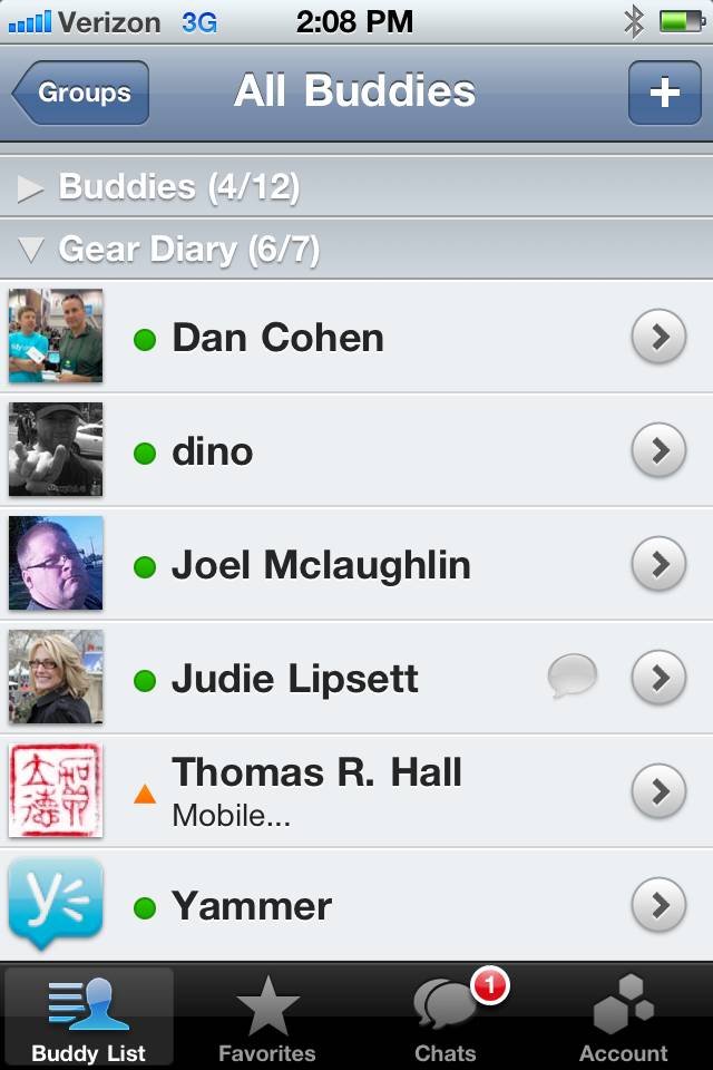 BeejiveIM for GTalk iOS App Review 11 BeejiveIM for GTalk iOS App Review