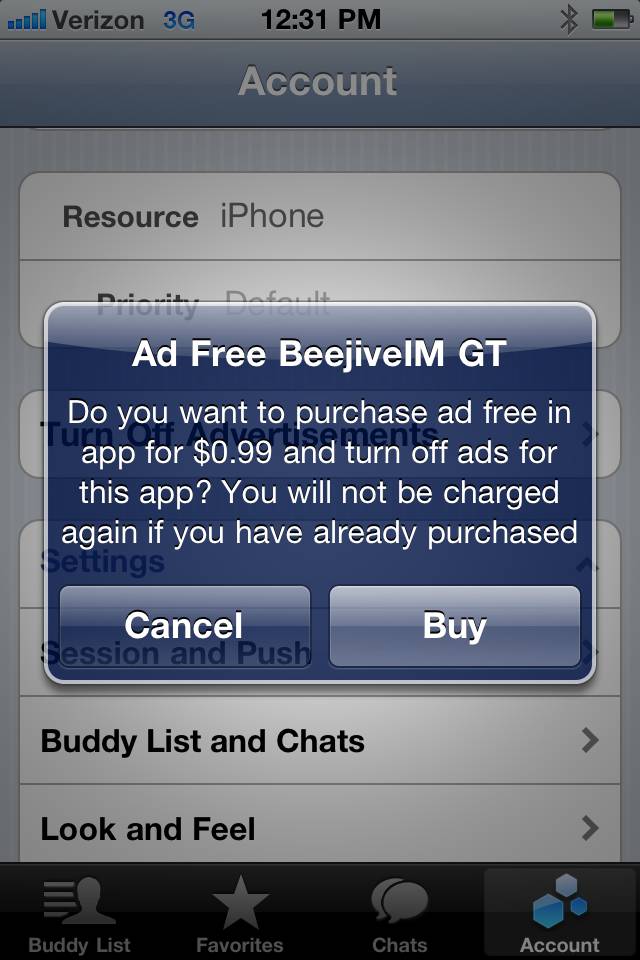 BeejiveIM for GTalk iOS App Review 16 BeejiveIM for GTalk iOS App Review