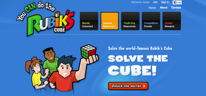 you can do the rubiks cube