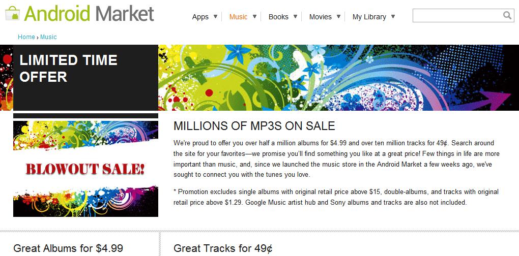 Google Music Says ... If You Make it Cheap Enough, They Will Come!