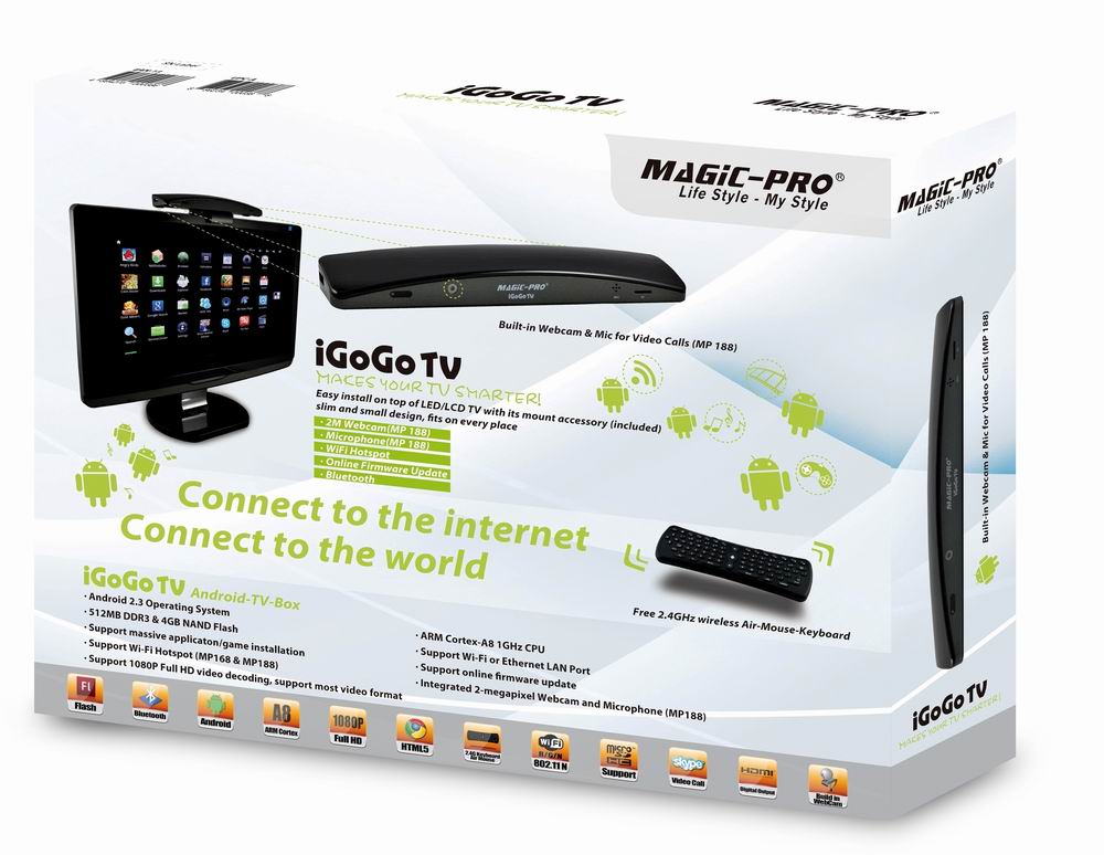 Pyramid Distribution Brings Us the iGoGo TV and Android-Based TV-Box