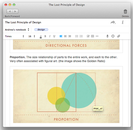 Evernote for Mac Updated With Improved Note Panel, Tables, Checklists, and More