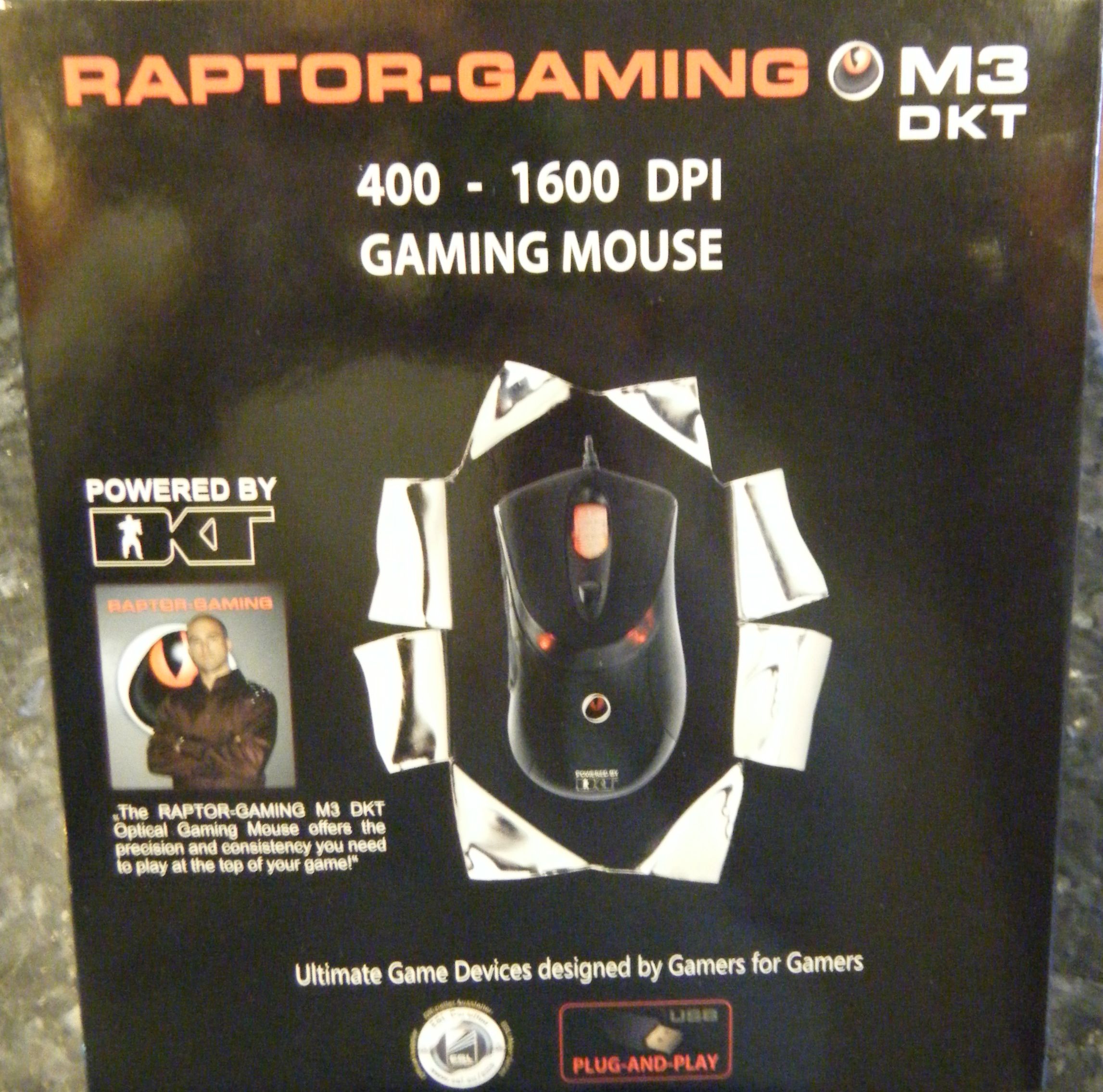 Raptor M3 DKT Gaming Mouse Offers High Precision at a Great Price