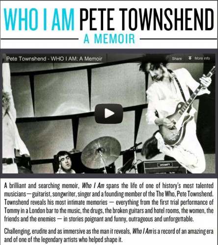 Pete Townshend Who I Am