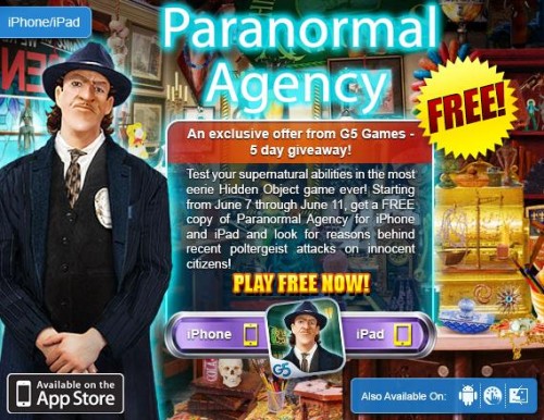 Paranormal Agency Free
