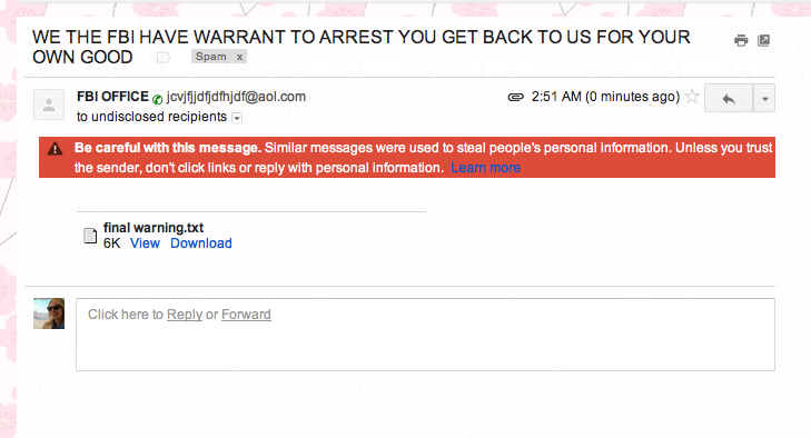 The FBI Serves Warrants Through Email Now?