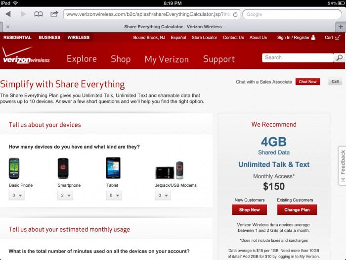 Do Verizon's "Share Everything" Plans Actually Save You Money?